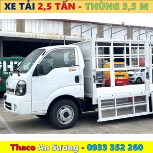 BẢNG GIÁ XE TẢI HUYNDAI 2,5 TẤN? BẢNG GIÁ XE TẢI THACO KIA MỚI NHẤT?