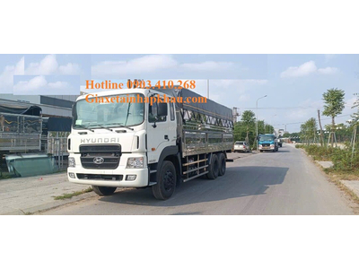 Xe tải Hyundai HD260 thùng bạt Inox Euro 5 - Xe 3 chân 15 tấn Hyundai HD260 thùng mui bạt 2023 - Hotline 0903.410.268