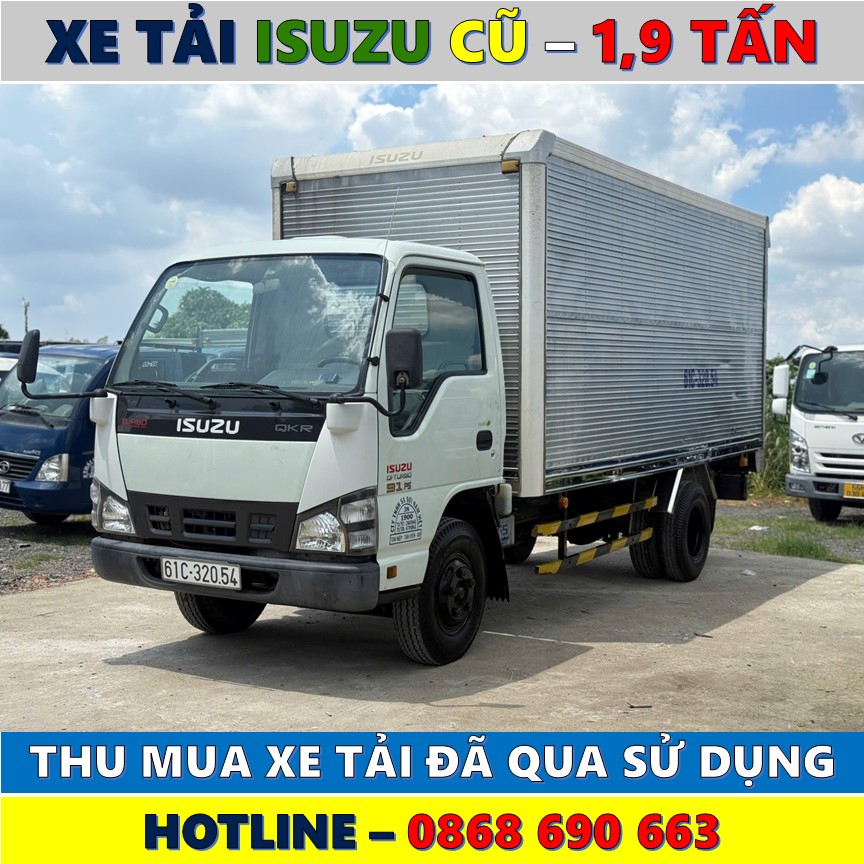 XE TẢI ISUZU CŨ ĐỜI 2015 CỰC ĐẸP