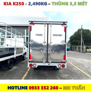 XE TẢI KIA K149 1,49 TẤN THÙNG KÍN