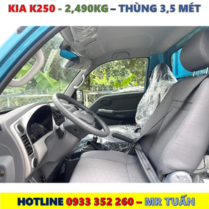 XE TẢI KIA K250 THÙNG BẠT MỚI NHẤT