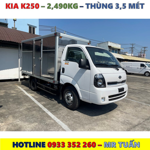 XE TẢI KIA K250 TẢI TRỌNG 2,49 TẤN MỚI NHẤT