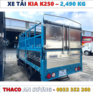 BẢNG GIÁ XE TẢI KIA K250 MỚI NHẤT