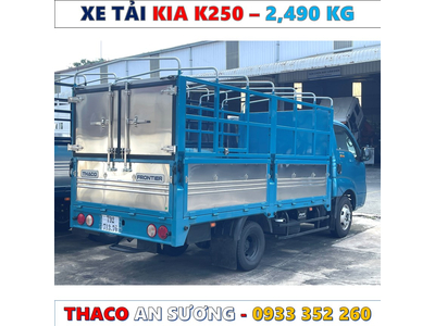BẢNG GIÁ XE TẢI KIA K250 MỚI NHẤT