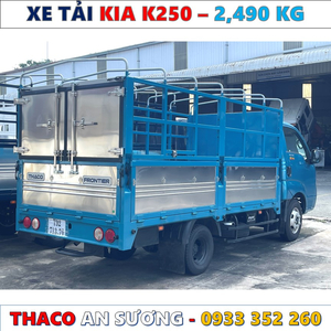 BẢNG GIÁ XE TẢI KIA K250 MỚI NHẤT