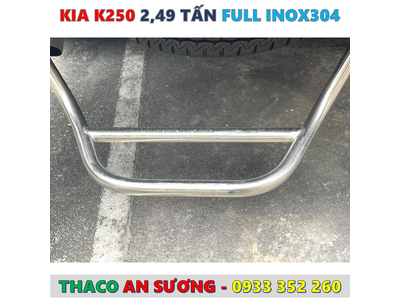 GIÁ XE TẢI KIA LĂN BÁNH BAO NHIÊU? KIA K250 FULL INOX 304 CỰC ĐẸP