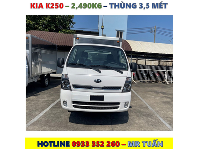 XE TẢI KIA K250 TẢI TRỌNG 2,49 TẤN MỚI NHẤT