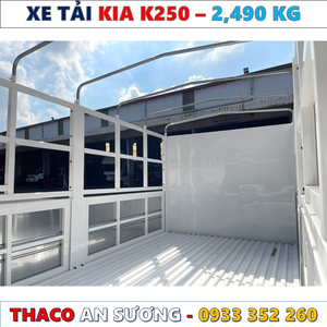 BẢNG GIÁ XE TẢI KIA K250 MỚI NHẤT