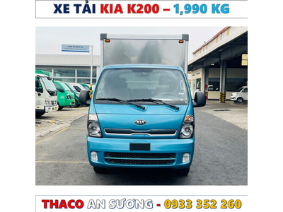 GIÁ XE TẢI KIA K200 THÙNG KÍN LĂN BÁNH MỚI NHẤT