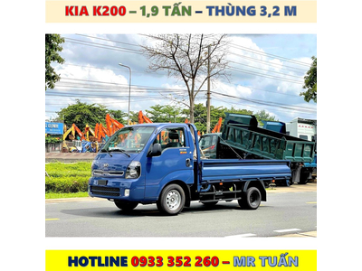 XE TẢI KIA K200 TẢI 1,9 TẤN MỚI NHẤT 2025