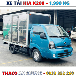 GIÁ XE TẢI KIA K200 THÙNG KÍN LĂN BÁNH MỚI NHẤT