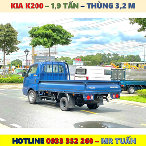 XE TẢI KIA K200 TẢI 1,9 TẤN MỚI NHẤT 2025