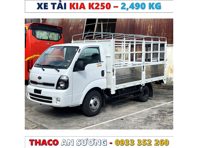BẢNG GIÁ XE TẢI KIA K250 MỚI NHẤT