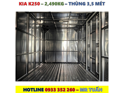 XE TẢI KIA K250 TẢI TRỌNG 2,49 TẤN MỚI NHẤT