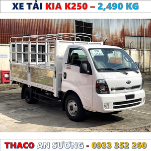 BẢNG GIÁ XE TẢI KIA K250 MỚI NHẤT
