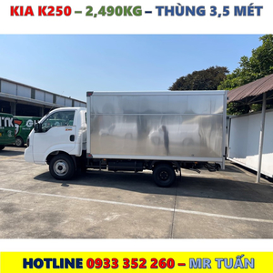 XE TẢI KIA K250 TẢI TRỌNG 2,49 TẤN MỚI NHẤT