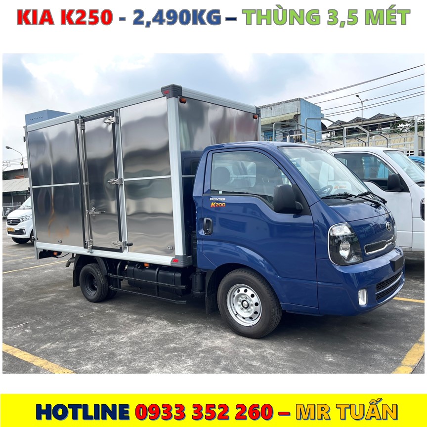XE TẢI KIA K149 1,49 TẤN THÙNG KÍN