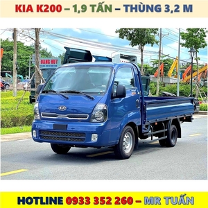 XE TẢI KIA K200 TẢI 1,9 TẤN MỚI NHẤT