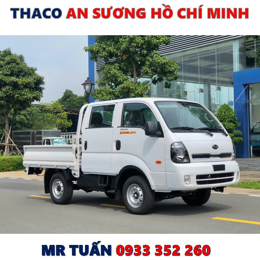 GIÁ XE TẢI KIA K200SD 4WD CABIN ĐÔI 2 CẦU MỚI NHẤT