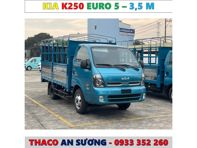 BẢNG GIÁ XE TẢI KIA K250 EURO 5 MỚI NHẤT