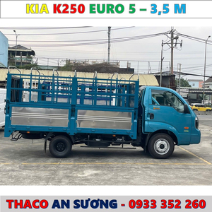 BẢNG GIÁ XE TẢI KIA K250 EURO 5 MỚI NHẤT