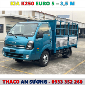 BẢNG GIÁ XE TẢI KIA K250 EURO 5 MỚI NHẤT