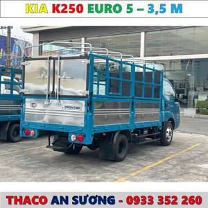 BẢNG GIÁ XE TẢI KIA K250 EURO 5 MỚI NHẤT