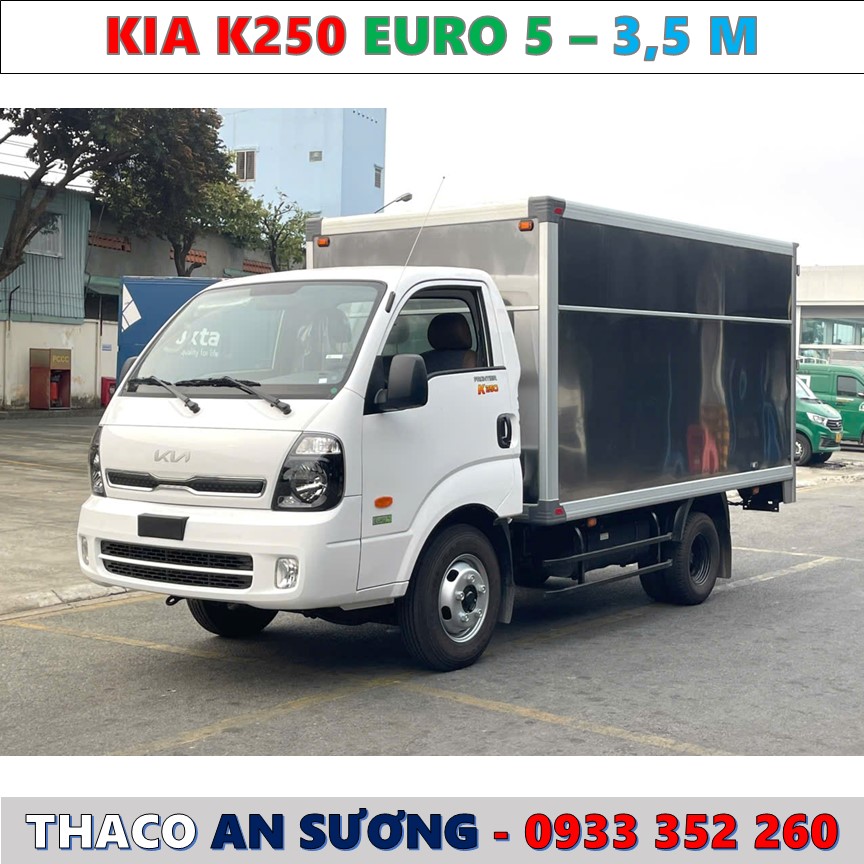 XE TẢI KIA K250 EURO 5 PHIÊN BẢN MỚI NHẤT