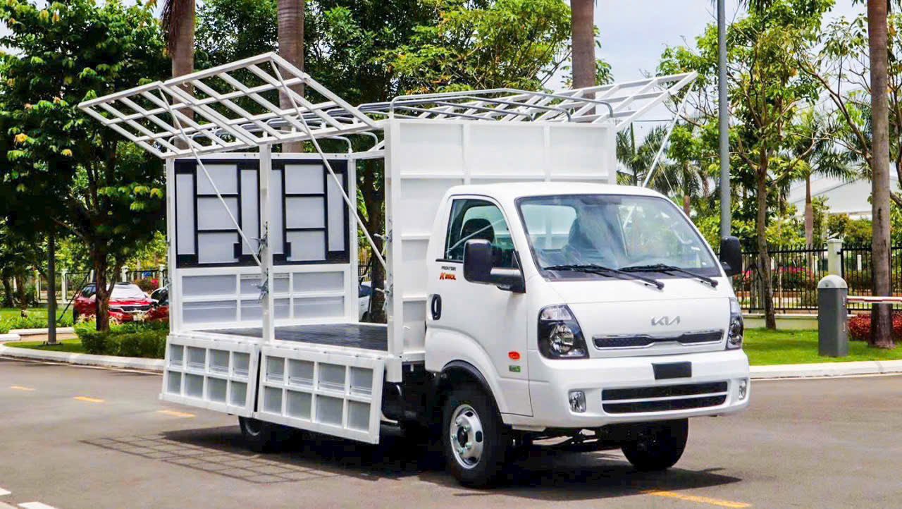 XE TẢI KIA K250L THÙNG MUI BẠT MỞ VỸ ĐỜI MỚI 2026 TẢI 2 TẤN 3