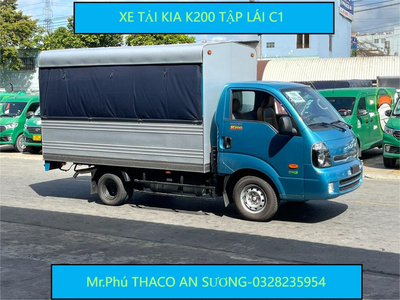 XE TẢI KIA K200 TẬP LÁI HẠNG C1 ĐỜI MỚI 2025