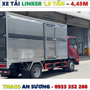 XE TẢI THACO LNKER 1,9 TẤN THÙNG 4,45 MÉT MỚI NHẤT