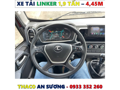 XE TẢI THACO LNKER 1,9 TẤN THÙNG 4,45 MÉT MỚI NHẤT