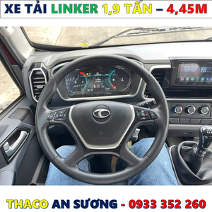 XE TẢI THACO LNKER 1,9 TẤN THÙNG 4,45 MÉT MỚI NHẤT