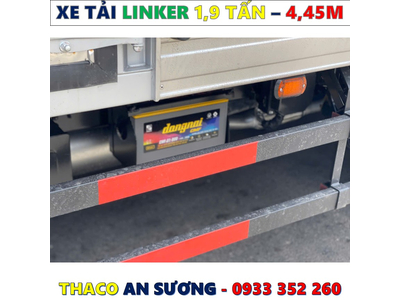XE TẢI THACO LNKER 1,9 TẤN THÙNG 4,45 MÉT MỚI NHẤT