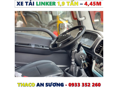XE TẢI THACO LNKER 1,9 TẤN THÙNG 4,45 MÉT MỚI NHẤT