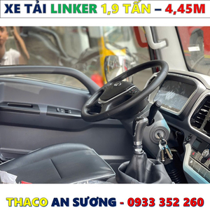 XE TẢI THACO LNKER 1,9 TẤN THÙNG 4,45 MÉT MỚI NHẤT