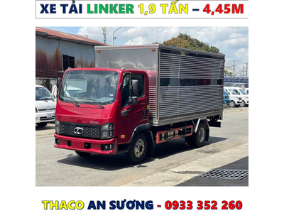 XE TẢI THACO LNKER 1,9 TẤN THÙNG 4,45 MÉT MỚI NHẤT