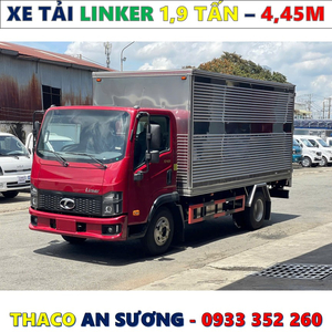 XE TẢI THACO LNKER 1,9 TẤN THÙNG 4,45 MÉT MỚI NHẤT