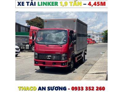 XE TẢI THACO LNKER 1,9 TẤN THÙNG 4,45 MÉT MỚI NHẤT