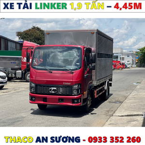 XE TẢI THACO LNKER 1,9 TẤN THÙNG 4,45 MÉT MỚI NHẤT