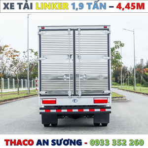 XE TẢI THACO LINKER 1,9 TẤN THÙNG KÍN 4,45 MÉT MỚI NHẤT