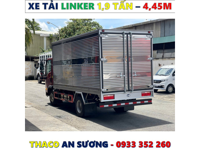 XE TẢI THACO LNKER 1,9 TẤN THÙNG 4,45 MÉT MỚI NHẤT