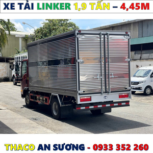 XE TẢI THACO LNKER 1,9 TẤN THÙNG 4,45 MÉT MỚI NHẤT