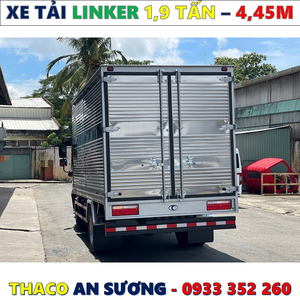 XE TẢI THACO LNKER 1,9 TẤN THÙNG 4,45 MÉT MỚI NHẤT