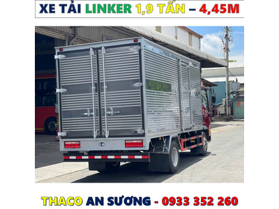 XE TẢI THACO LNKER 1,9 TẤN THÙNG 4,45 MÉT MỚI NHẤT