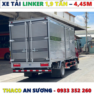 XE TẢI THACO LNKER 1,9 TẤN THÙNG 4,45 MÉT MỚI NHẤT