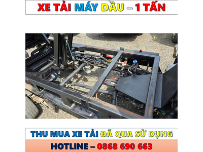 XE BEN CŨ 1 TẤN MÁY DẦU