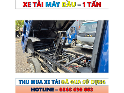 XE BEN CŨ 1 TẤN MÁY DẦU