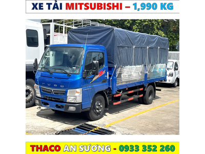 XE TẢI MITSUBISHI TF4.9 THÙNG BẠT MỚI NHẤT