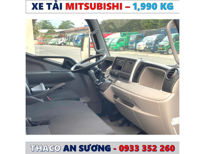 XE TẢI MITSUBISHI TF4.9 THÙNG KÍN MẪU THÙNG MỚI